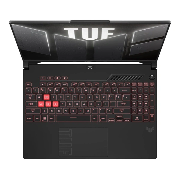 Asus TUF Gaming FA607NUG-RL142 16"WUXGA/AMD Ryzen 7 7445HS/16GB/1TB/RTX 4050 6GB/FreeDOS/fekete laptop (Újszerű)