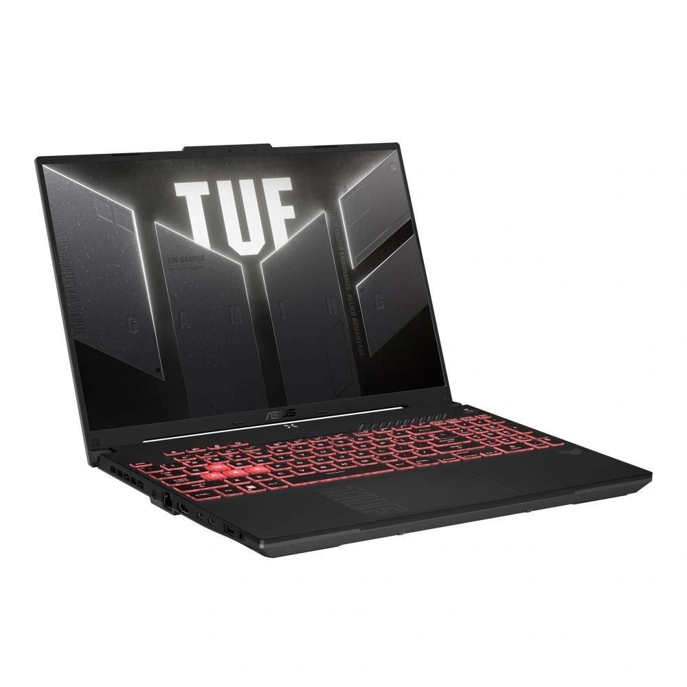 Asus TUF Gaming FA607NUG-RL142 16"WUXGA/AMD Ryzen 7 7445HS/16GB/1TB/RTX 4050 6GB/FreeDOS/fekete laptop (Újszerű)