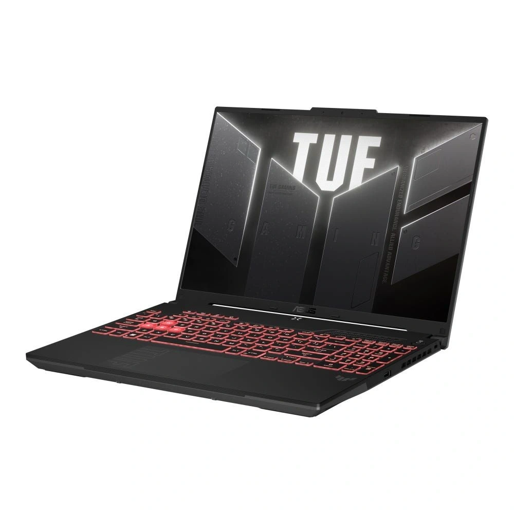 Asus TUF Gaming FA607NUG-RL142 16"WUXGA/AMD Ryzen 7 7445HS/16GB/1TB/RTX 4050 6GB/FreeDOS/fekete laptop (Újszerű)