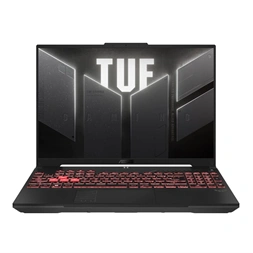 Asus TUF Gaming FA607NUG-RL142 16"WUXGA/AMD Ryzen 7 7445HS/16GB/1TB/RTX 4050 6GB/FreeDOS/fekete laptop (Újszerű)