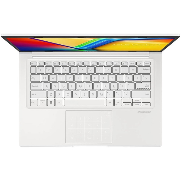 Asus VivoBook X1404VA-EB489W 14"FHD/Intel Core i3-1315U/8GB/512GB/Int.VGA/Win11/fehér laptop