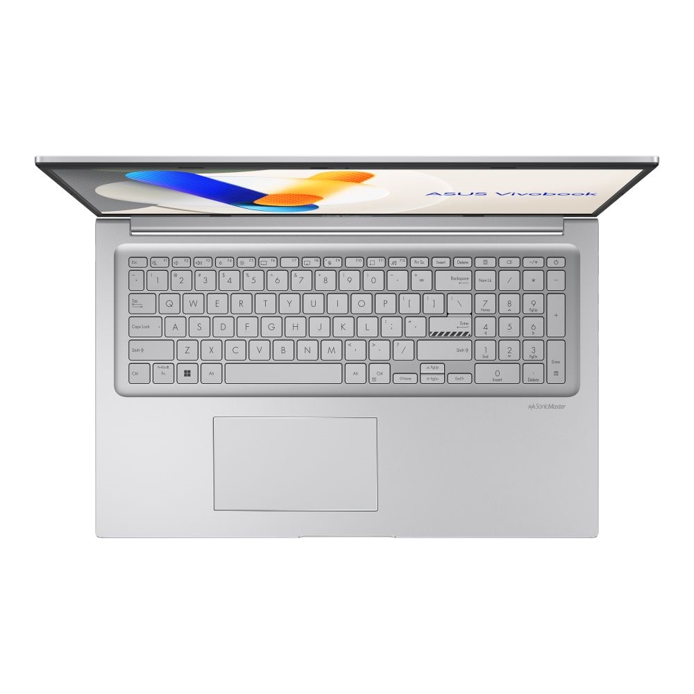 Asus VivoBook X1704ZA-AU240 17,3"FHD/Intel Core i3-1215U/8GB/512GB/Int.VGA/Win11 Pro/ezüst laptop