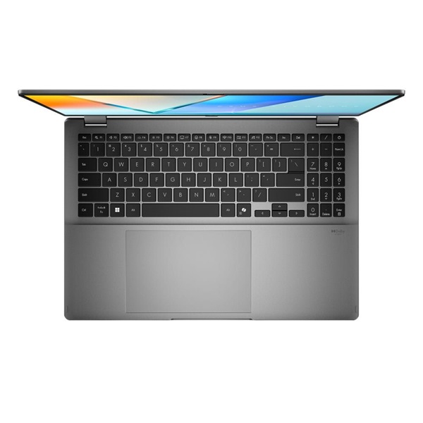 Asus Vivobook 16 Flip TP3607SA-RJ021W 2in1 16"2,8K Touch Core Ultra 7 256V/16GB/1TB/Int.VGA/Win11/szürke laptop