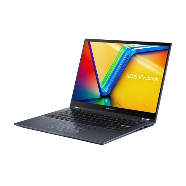 Asus Vivobook Flip TN3402YA-LZ030W 14"WUXGA/AMD Ryzen 5-7530U/16GB/512GB/Int.VGA/Win11/kék laptop