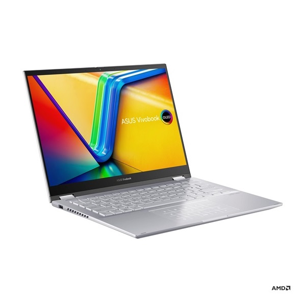 Asus Vivobook Flip TN3402YA-LZ032W 14"WUXGA/AMD Ryzen 5-7530U/16GB/512GB/Int.VGA/Win11/ezüst laptop