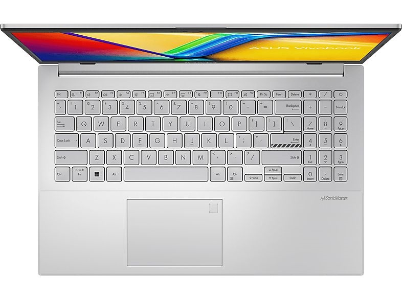 Asus Vivobook Go 15 E1504GA-NJ282 15,6"/Intel Core i3-N305/8GB/512GB/Int.VGA/FreeDOS/ezüst laptop