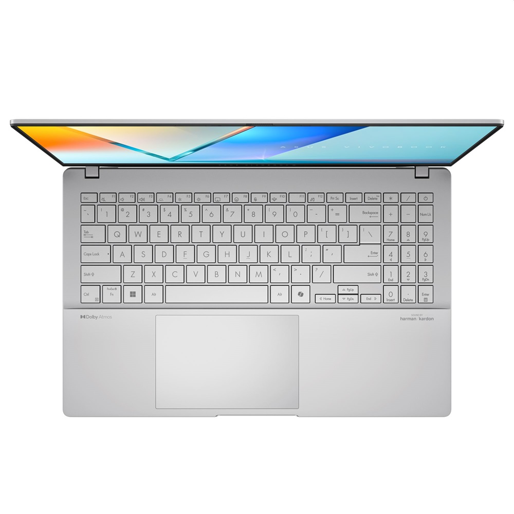 Asus Vivobook S15 S5507QA-MA006W 15,6"2,8K/Snapdragon X Elite X1E/16GB/1TB/Int.VGA/Win11/ezüst laptop