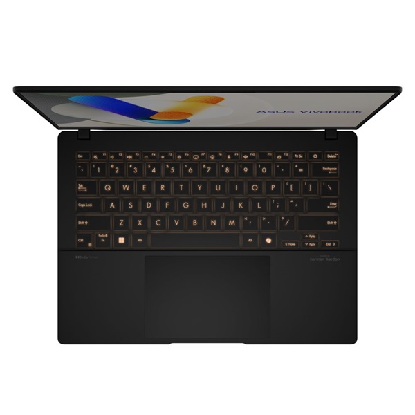 Asus Vivobook S 14 M5406NA-PP014W 14" OLED WQXGA+/AMD Ryzen 5 7535HS/16GB/512GB/Int.VGA/Win11/fekete laptop