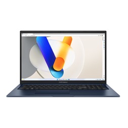 Asus Vivobook X1704ZA-AU355W 17,3"/Intel Core i3-1215U/8GB/512GB/Int.VGA/Win11/kék laptop (Újracsomagolt)