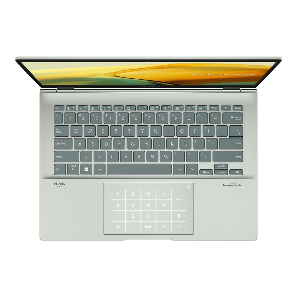 Asus ZenBook UX3402ZA-KP655W 14"WQXGA/Intel Core i5-1240P/16GB/512GB/Int.VGA/Win11/menta laptop (Újracsomagolt)