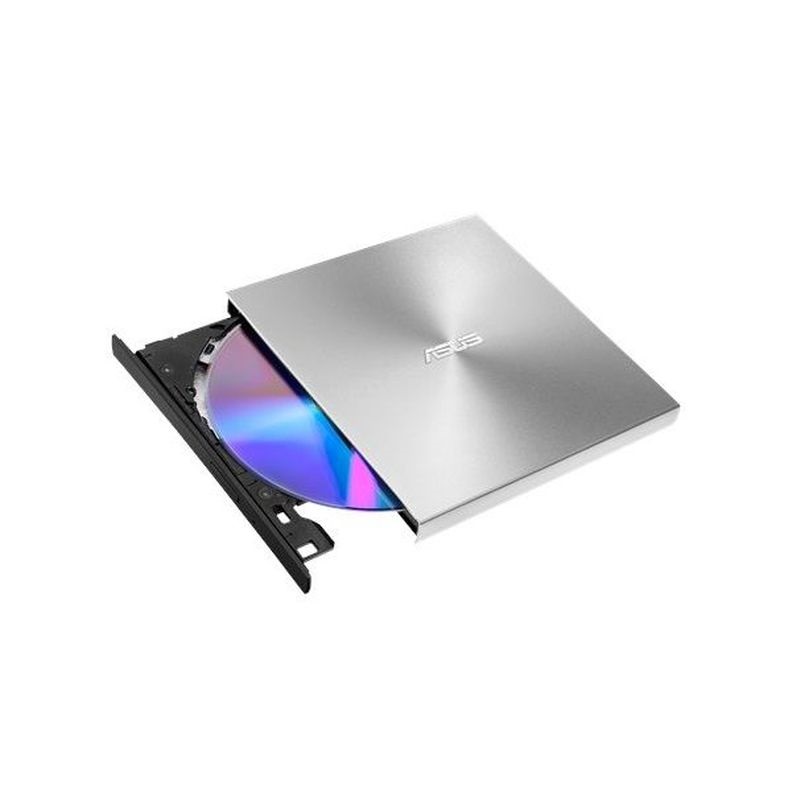 Asus ZenDrive SDRW-08U9M-U (USB Type-C, USB tápellátás, DVD Író, Ultravékony, Ezüst) ODD Külső
