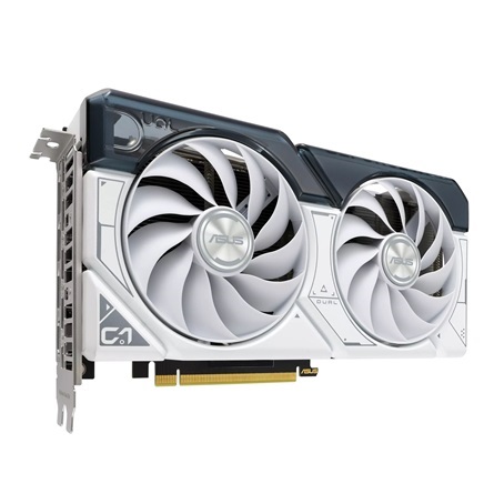 Asus nVidia DUAL-RTX4060-O8G-WHITE (8192MB, GDDR6, 2535/17000 Mhz, 128bit, 1xHDMI2.1, 3xDP1.4) videokártya