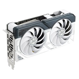 Asus nVidia DUAL-RTX4060TI-O8G-WHITE (8192MB, GDDR6, 2595/18000 Mhz, 128bit, HDMI2.1, 3xDP1.4) videokártya