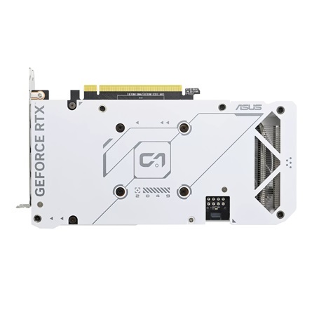 Asus nVidia DUAL-RTX4060TI-O8G-WHITE (8192MB, GDDR6, 2595/18000 Mhz, 128bit, HDMI2.1, 3xDP1.4) videokártya