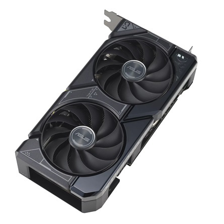 Asus nVidia DUAL-RTX4060TI-O8G (8192MB, GDDR6, 2595/18000 Mhz, 128bit, HDMI2.1, 3xDP1.4) videokártya
