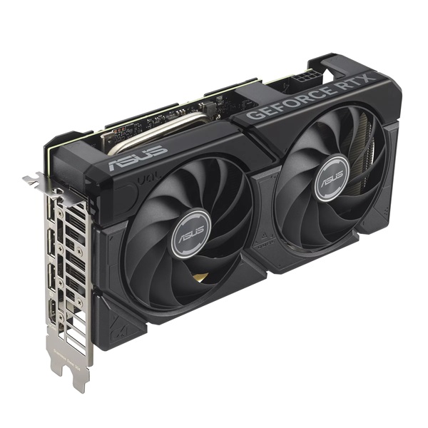 Asus nVidia DUAL-RTX4060TI-O16G (16384MB, GDDR6, 2625/18000 Mhz, 128bit, HDMI2.1, 3xDP1.4) videokártya