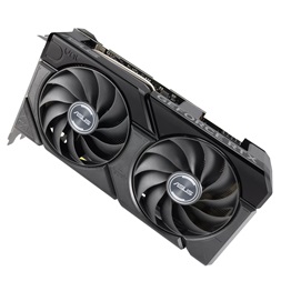 Asus nVidia DUAL-RTX4060TI-O16G (16384MB, GDDR6, 2625/18000 Mhz, 128bit, HDMI2.1, 3xDP1.4) videokártya