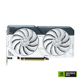 Asus nVidia DUAL-RTX4060-8G-WHITE (8192MB, GDDR6, 2490/17000 Mhz, 128bit, 1xHDMI2.1, 3xDP1.4) videokártya