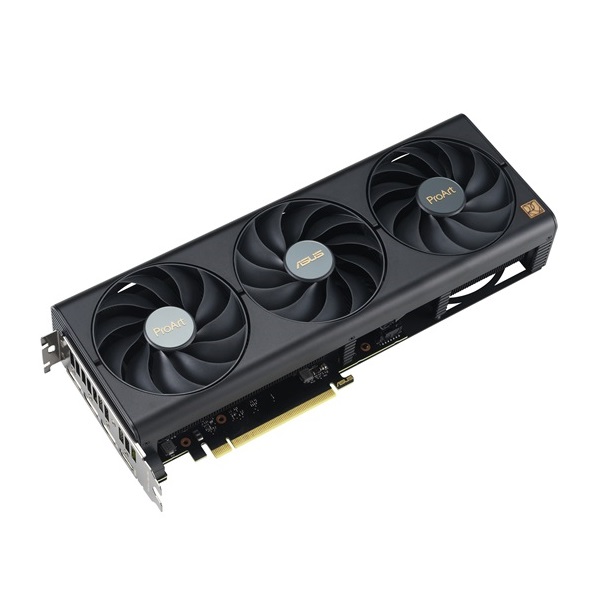 Asus nVidia PROART-RTX4060TI-O16G (16384MB, GDDR6, 2685/18000 Mhz, 128bit, HDMI2.1, 3xDP1.4) videokártya