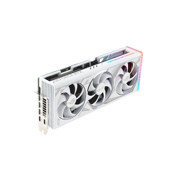 Asus nVidia ROG-STRIX-RTX4090-O24G-WHITE (24576MB, GDDR6X, 2640/21000 Mhz, 384bit, 2xHDMI, 3xDP) videokártya