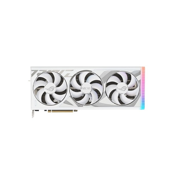 Asus nVidia ROG-STRIX-RTX4090-O24G-WHITE (24576MB, GDDR6X, 2640/21000 Mhz, 384bit, 2xHDMI, 3xDP) videokártya