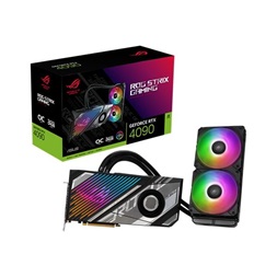Asus nVidia ROG-STRIX-LC-RTX4090-O24G-GAMING (24576MB, GDDR6X, 2640/21000 Mhz, 384bit, 2xHDMI, 3xDP) videokártya