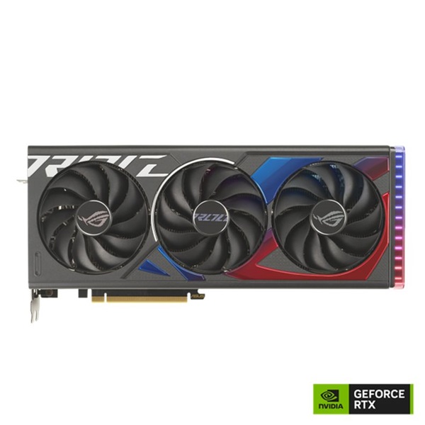Asus nVidia ROG-STRIX-RTX4060-O8G-GAMING (8192MB, GDDR6, 2700/17000 Mhz, 128bit, 1xHDMI2.1, 3xDP1.4) videokártya