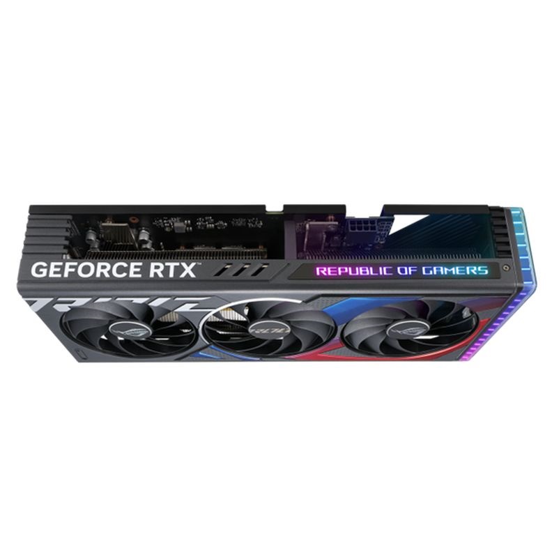 Asus nVidia ROG-STRIX-RTX4060-O8G-GAMING (8192MB, GDDR6, 2700/17000 Mhz, 128bit, 1xHDMI2.1, 3xDP1.4) videokártya