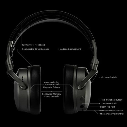 Audeze Maxwell 208-MW-1120-01 Playstation vezeték nélküli gamer headset