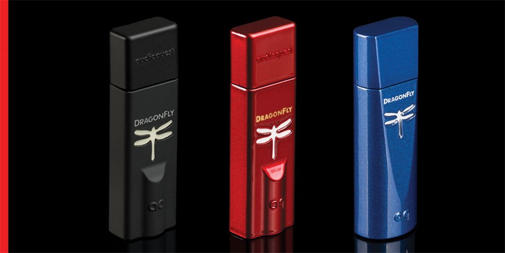 AudioQuest Dragonfly Black USB DAC előfok és fejhallgató erősítő