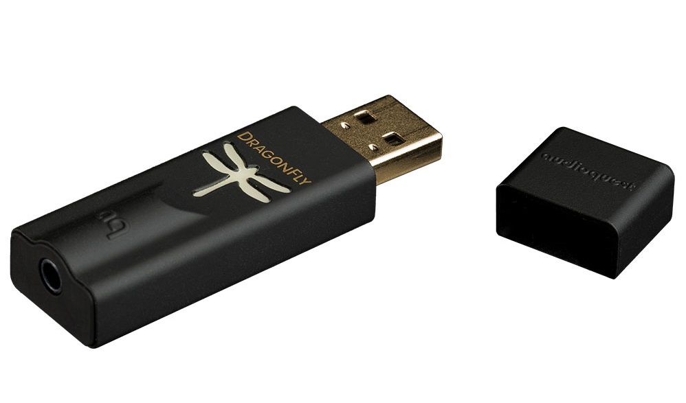 AudioQuest Dragonfly Black USB DAC előfok és fejhallgató erősítő