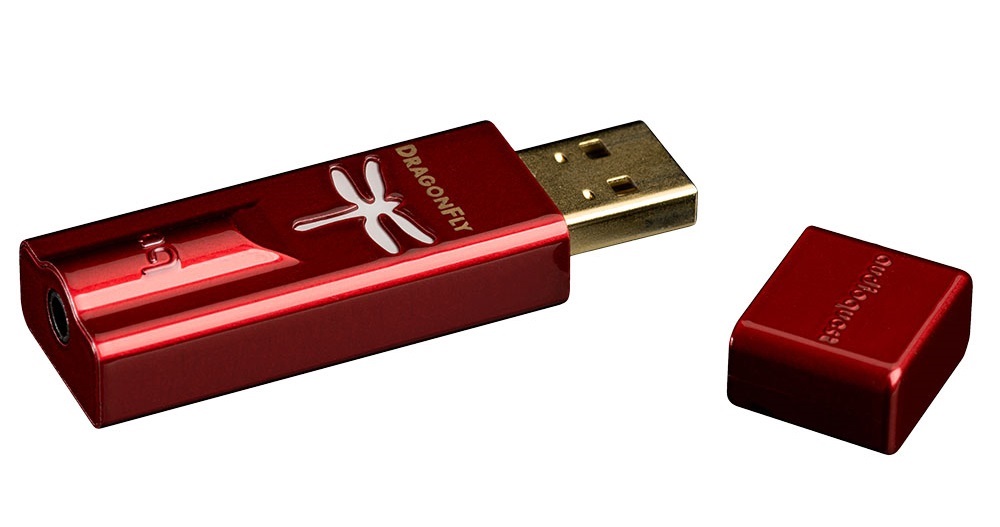 AudioQuest Dragonfly Red USB DAC előfok és fejhallgató erősítő