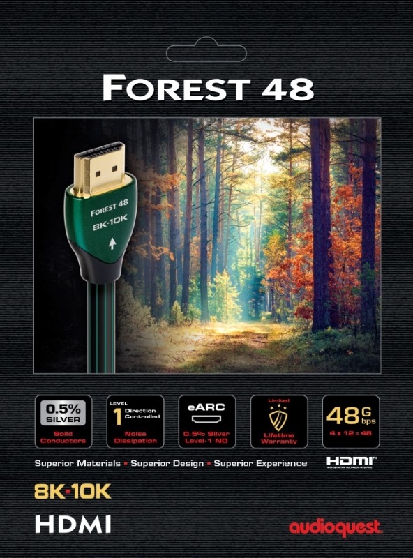 AudioQuest Forest HDM48FOR200 2m HDMI 2.1 kábel