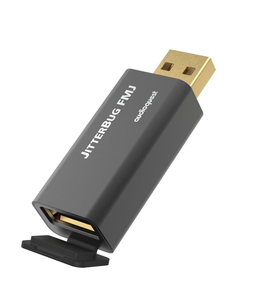 AudioQuest JitterBug FMJ USB 2.0 digitális adat- és tápzaj szűrő
