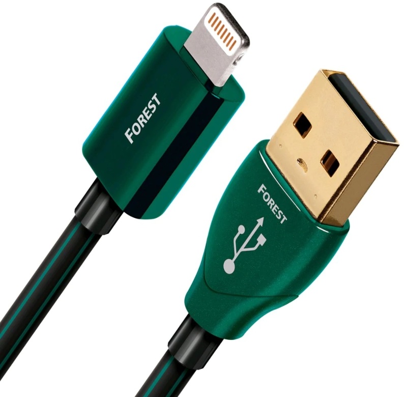 AudioQuest Forest LTNUSBFOR0.75 0,75m USB 2.0 Type-A - Lightning kábel