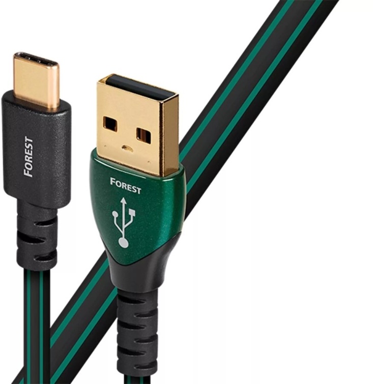 AudioQuest Forest USBFOR20.75CA 0,75m USB 2.0 Type-A - Type-C USB kábel