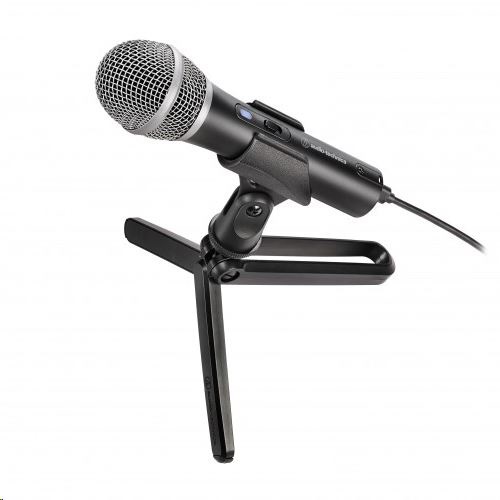 Audio-Technica ATR2100x-USB kondenzátor streaming/podcasting mikrofon (Újracsomagolt)