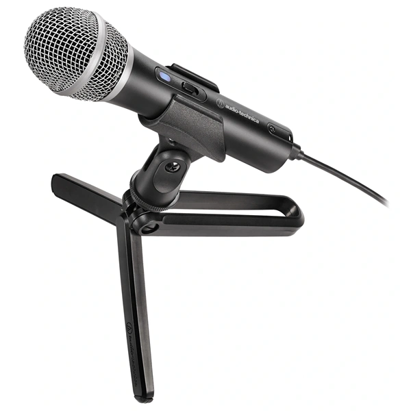 Audio-Technica ATR2100x-USB kondenzátor streaming/podcasting mikrofon (Újracsomagolt)