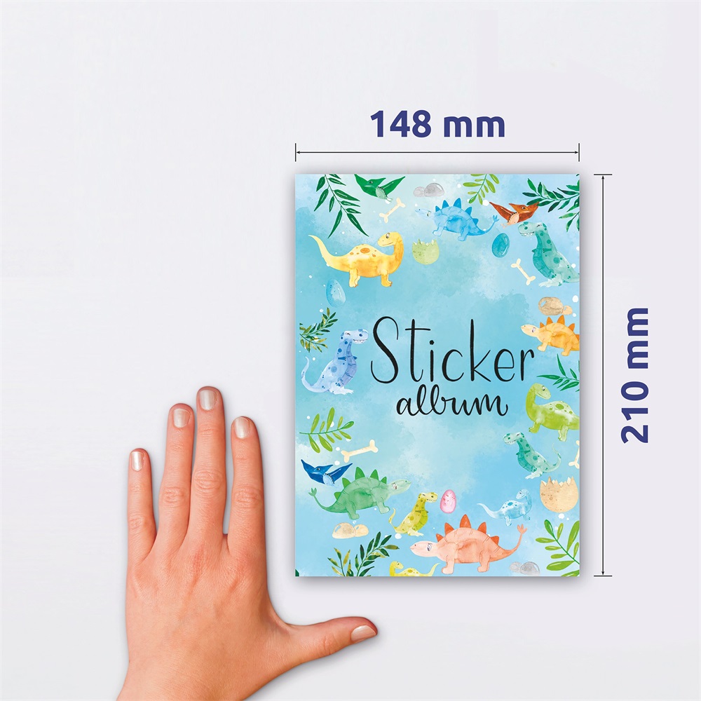 Avery 57793 Dinoszaurusz A5 matricagyűjtő album