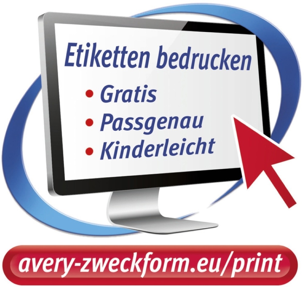 Avery L7784-25 210x297mm 25db-os poliészter víztiszta etikett