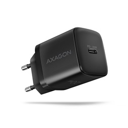 Axagon ACU-PD20 20W PD 3.0 QC Type-C fekete hálózati töltő