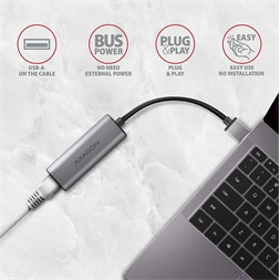 Axagon ADE-25R Type-A USB 3.2 - Gigabit Ethernet adapter