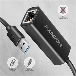 Axagon ADE-AR Type-A USB 3.2 - Gigabit Ethernet adapter