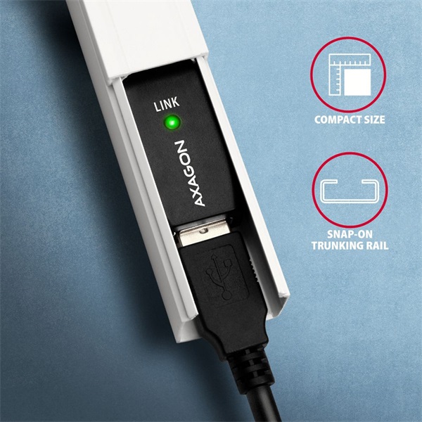 Axagon ADR-207 7,5m USB repeater kábel