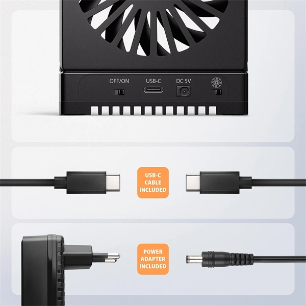 Axagon ADSA-M2C22 USB-C 20Gbps dokkolóállomás 2x M.2 NVMe / SATA SSD-hez, PC nélküli lemezklónozási funkcióval