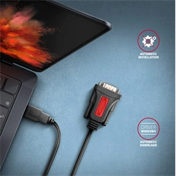 Axagon ADS-1PSN USB - soros aktív adapter kábel