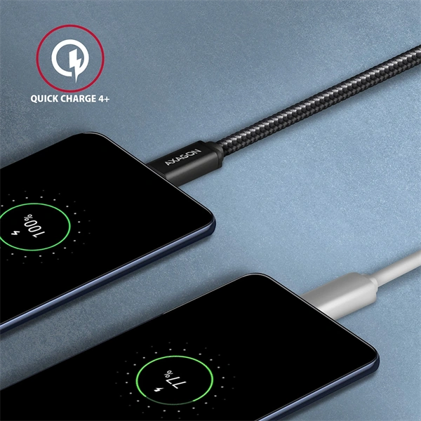 Axagon BUCM3-AM10AB USB-C 3.2 Gen 1 -  USB-A 1 m fekete kábel