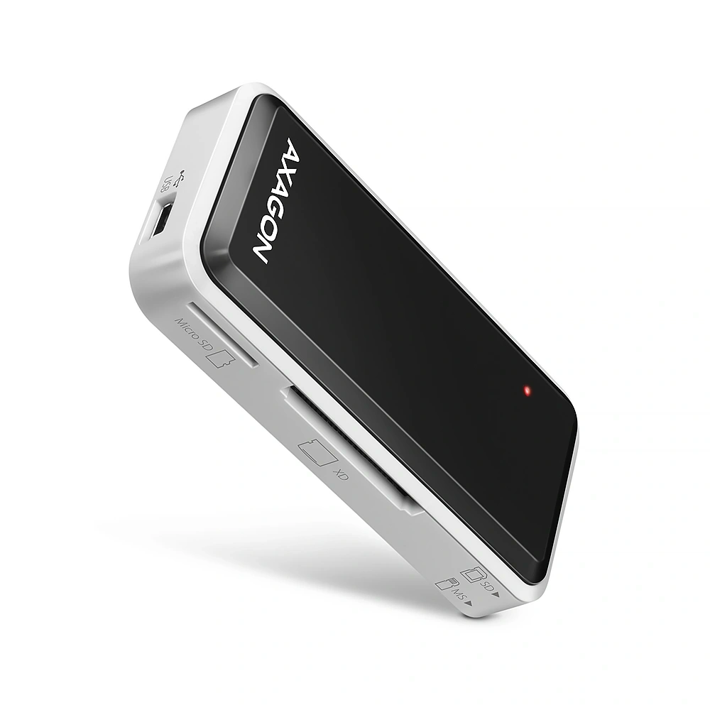 Axagon CRE-X1 USB 2.0 SD/microSD/MS/CF/XD kártyaolvasó