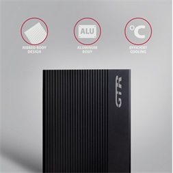 Axagon EE35-GTR USB-C 3.2 Gen 1 SATA 6G 3,5" fekete HDD/SSD ház