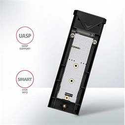 Axagon EEM2-UG2 USB-C 3.2 NVME M2 fekete ház